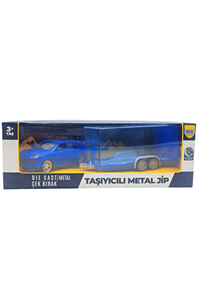 NEW T Gokiddy Metal Çek Bırak Karavan Jeep 63886