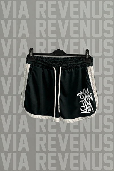 Vordevia No Pain No Gain Printed Women's Sports Running and Fitness Shorts wi...