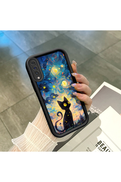ucuc Samsung Galaxy A50/A50S/A30S Uyumlu Siyah Silikon Kılıf Darbeye Dayanıkl...