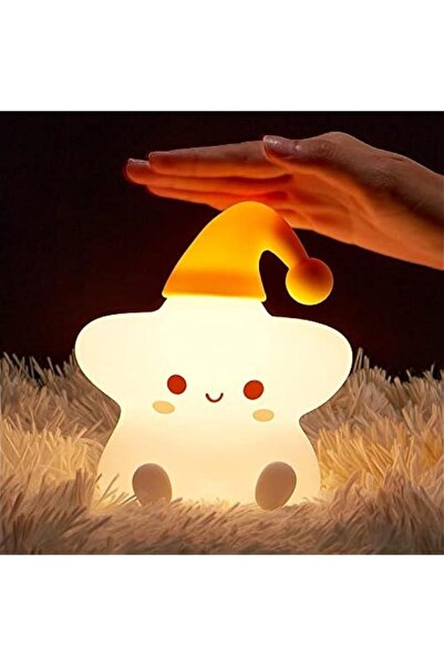 Gonice Kawaii Star Baby Colorful Silicone Cute Lamp Night Light