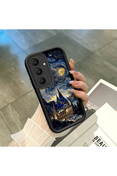 ucuc Samsung Galaxy S25 FE Uyumlu Siyah Silikon Kılıf Darbeye Dayanıklı Kamer...