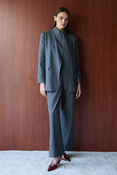 Melike Tatar Poly Viscose Jacketed Suit 32-2713