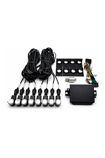 Generic Ultrasonic Parking Sensor System for Toyota RAV4 2024-2025 8 Sensor P...