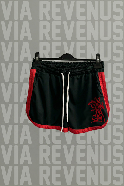 Vordevia No Pain No Gain Printed Women's Sports Running and Fitness Shorts wi...