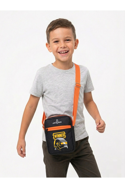 JANJAN Geantă de mână și de umăr pentru băieți geantă SI, Geantă de sărbătoar...