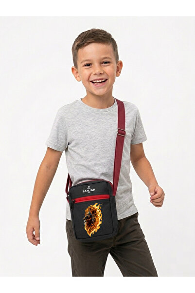 JANJAN Geantă de mână și de umăr pentru băieți geantă SI, Geantă de sărbătoar...