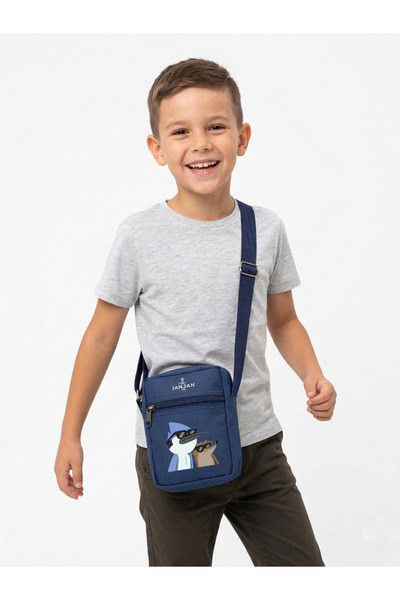 JANJAN Geantă de mână și de umăr pentru băieți geantă SI, Geantă de sărbătoar...