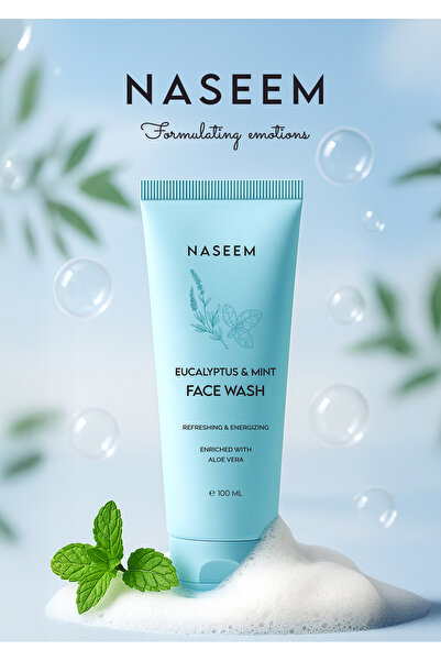Naseem غسول للوجه برائحة الأوكالبتوس والنعناع 100 مل