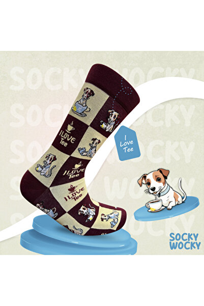 Socky Wocky Unisex Cotton socks with I Printed
