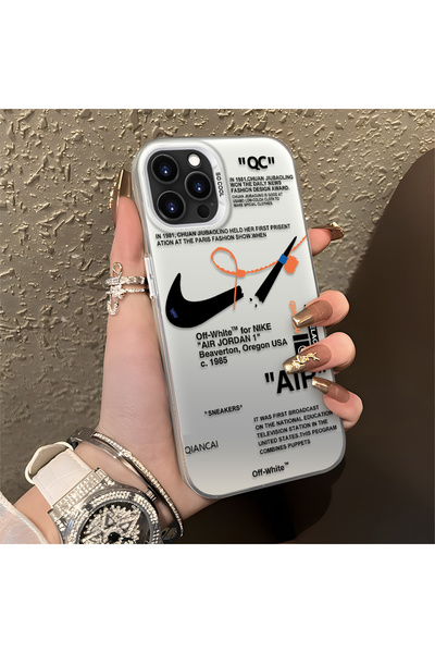 Hontinga iPhone 15 Pro Compatible Silicone Edge Hard Back Anti-Fall Phone Cas...