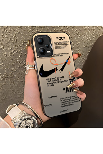 Hontinga حافظة هاتف ريدمي نوت 12 5G متوافقة مع الحواف السيليكونية الصلبة والم...