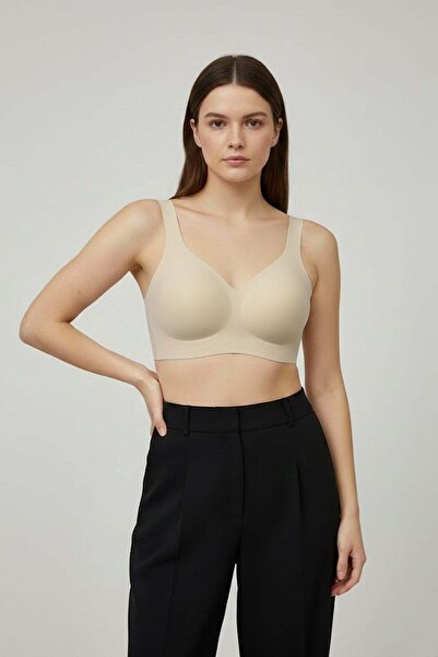 C&City Non-wired Stitch-Free Laser Removable Pad Bra C26215 Skin