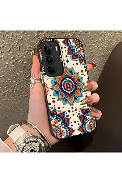 Hontinga حافظة هاتف ريلمي 14x متوافقة مع الحواف السيليكونية الصلبة والمضادة ل...