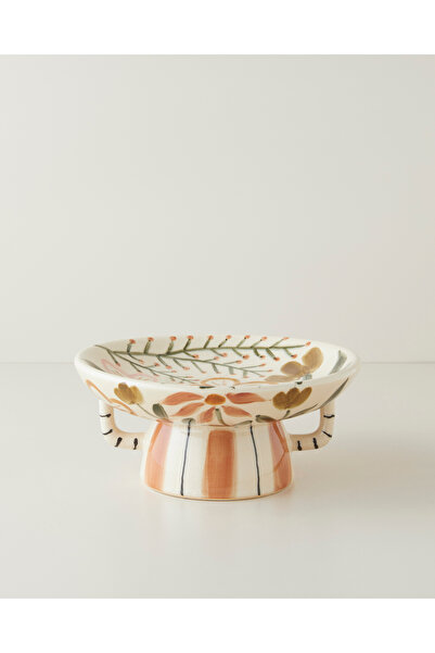 English Home Larissa Seramik Dekoratif 26x26x12cm Multicolor