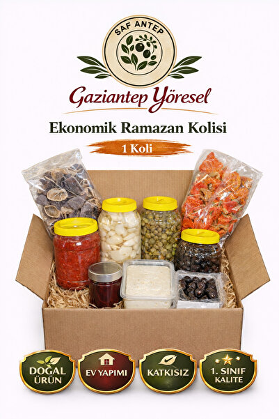 safantep Gaziantep Yöresel Ekonomik Ramazan Kolisi Doğal Yöresel Ürünler Ev L...