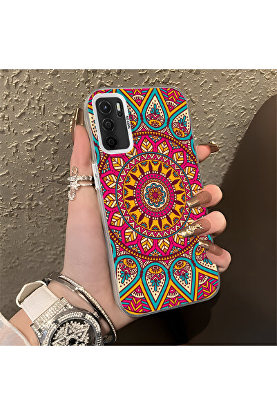 Hontinga حافظة هاتف OPPO A55 5G متوافقة مع الحواف السيليكونية الصلبة والمضادة...