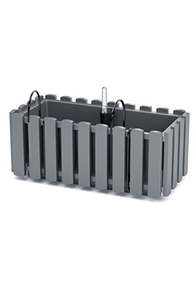 Prosperplast Jardiniera decorativa, suport metalic, sistem irigare,​​​​​​​ gr...