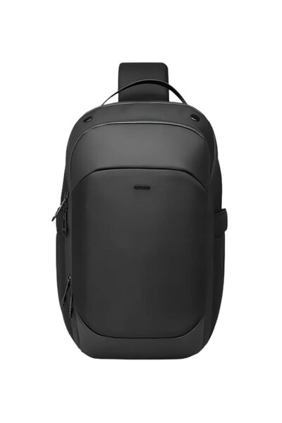 OZUKO Waterproof Minimalist Sling Chest Bag for Men, Lightweight Travel & Com...