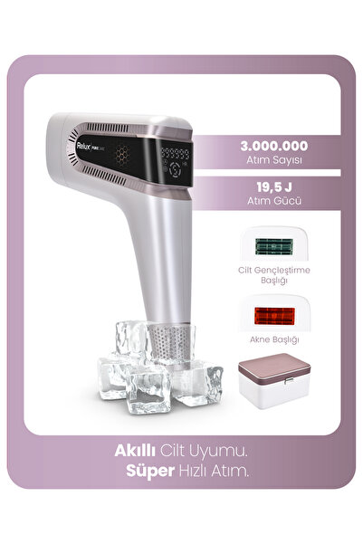 moontime alaçatı Buz Lazer Epilasyon Cihazı, 3.000.000 Atım, Cilt Tanıma, Acı...