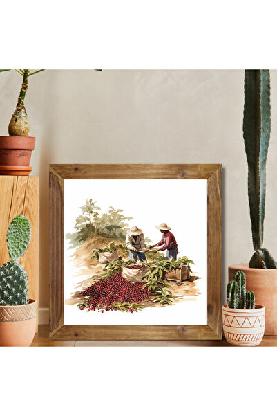 woodhomeworks Tablou decorativ pentru bucătărie, cu ramă din lemn real, dintr...