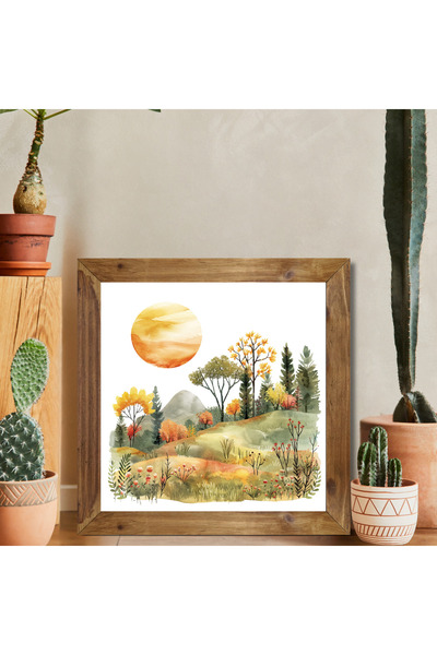 woodhomeworks Επιτραπέζια διακοσμητική πινακίδα κουζίνας από μονοκόμματο πραγ...