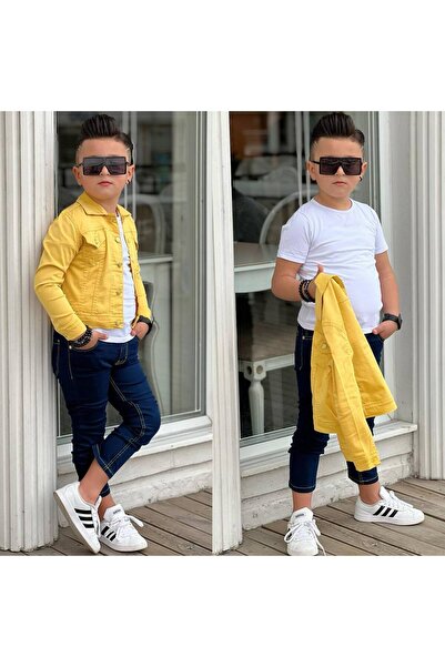 aynuraa PANTALONI BLĂNȚUȚI PENTRU BĂIEȚI, gabardină JACHETE ȘI SET 3-PIECE CU...