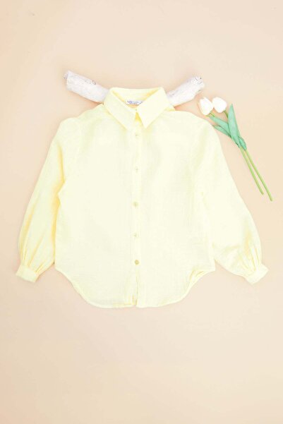 Fulla Moda 100% pamuk Košulja za devojčice od muslinske tkanine