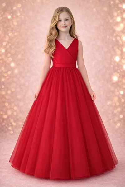 MadyaButik Rochie roșie cu două rânduri de nasturi petrecut pentru absolvire,...