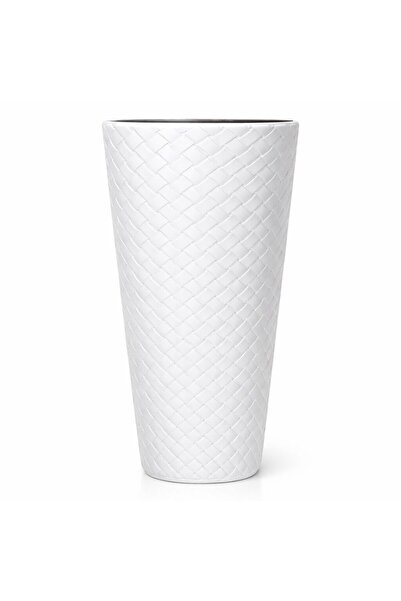 Prosperplast Ghiveci de flori MATUBA slim, 30x55 cm, alb,