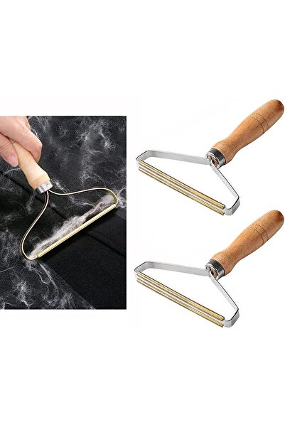 JOGAMS قطعتان من أداة إزالة شعر الحيوانات الأليفة القابلة لإعادة الاستخدام لإ...