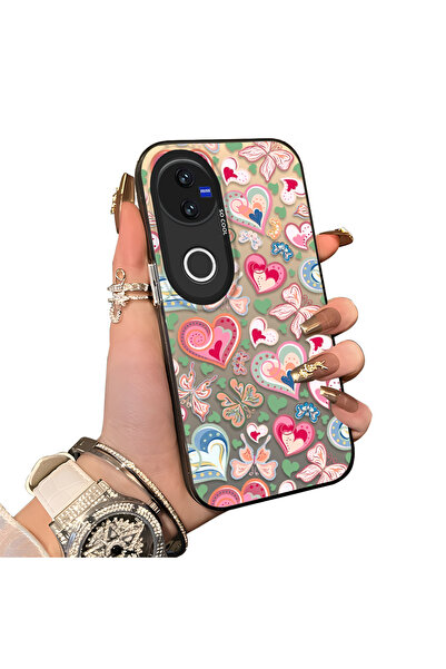 ucuc حافظة حماية للعدسات من السيليكون الصلب أكريليك متوافقة مع هاتف Vivo V50 ...