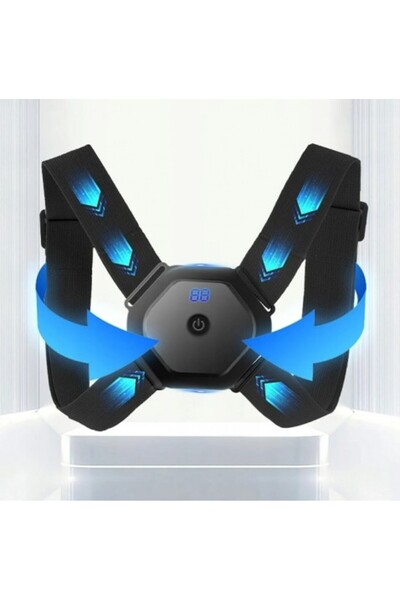 zola Διορθωτής στάσης πλάτης, συναγερμός προειδοποίησης, ρυθμιζόμενος, μαύρος