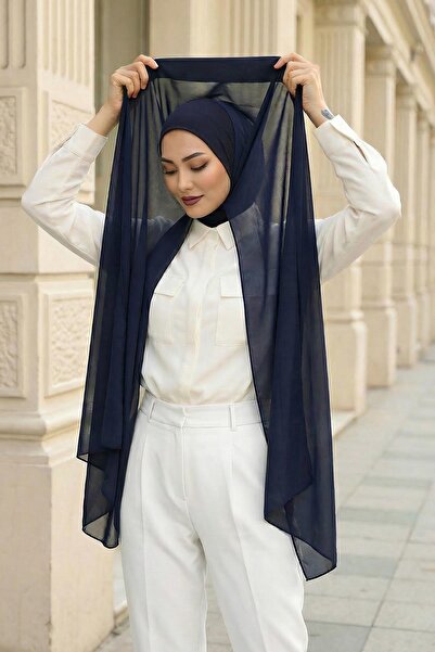 Aisha's Design Hijab Boneli Comfortable and Practical Chiffon Shawl, Ps-53