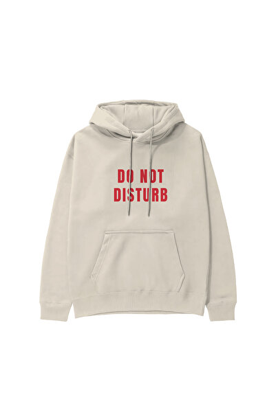 The Lucid Lab Do Not Disturb Hoodie - Cream