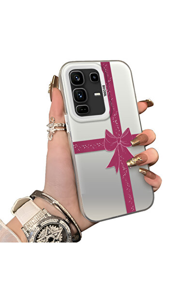 ucuc حافظة حماية من السيليكون الصلب أكريليك درجة متوافقة مع هاتف Infinix Note...