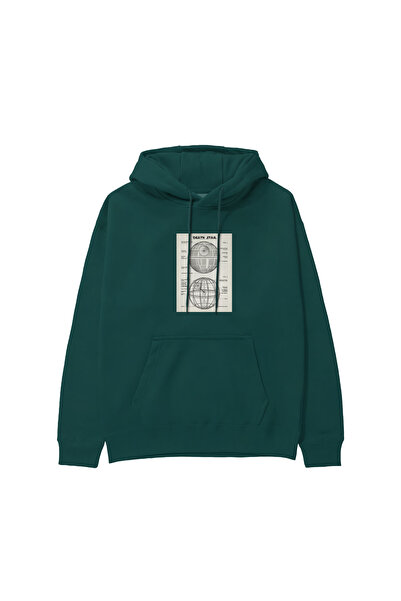 The Lucid Lab Death Star Hoodie - Dark Green