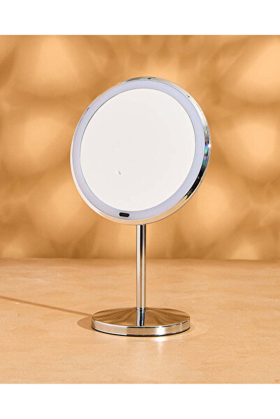 REDTAG Silver Led Round Mirror