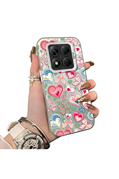 ucuc حافظة حماية للعدسات من السيليكون الصلب أكريليك بيك من Poco X7 متوافقة مع...