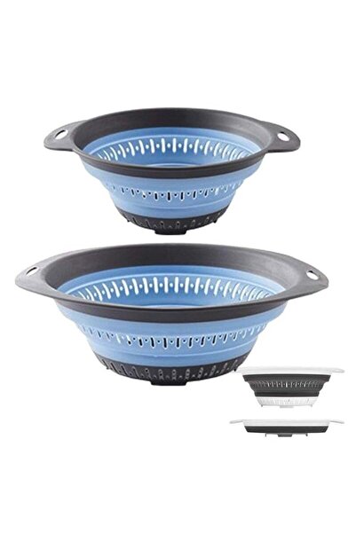 Arabest مصفاة قابلة للطي، مصافي سيليكون، مصافي طعام، للخضراوات والفواكه