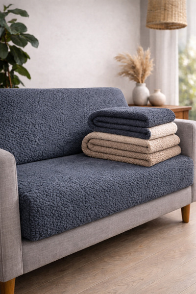 Faiend Bohemian Sofa Cover with Non-Slip Sponge Base - Sofa Bed Cover 170X210...