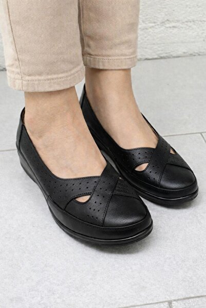 TRENDYSHOSE 278 Comfortable Anatomical Comfortable Natural Leather Women's Shoes