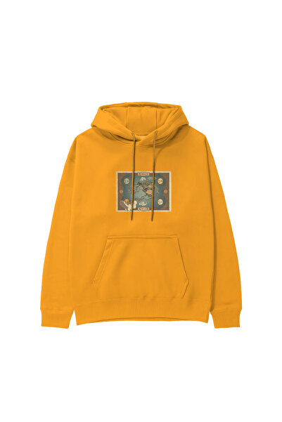 The Lucid Lab Avatar the Last Airbender Map Hoodie - Orange