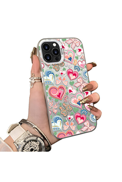 ucuc حافظة حماية للعدسات من السيليكون الصلب الأكريليكي المتوافق مع هاتف iPhon...