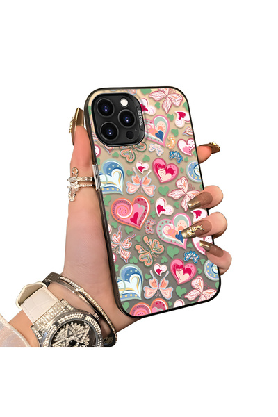 ucuc حافظة حماية للعدسات من السيليكون الصلب أكريليك درجة متوافقة مع هاتف iPho...