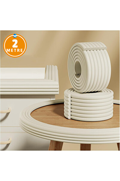 Miningaa 3M traka, bela, višenamenska gumena zaštita za ivice, 8x200cm