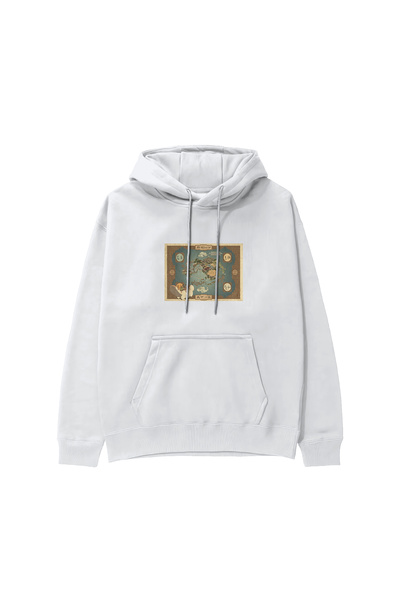 The Lucid Lab Avatar the Last Airbender Map Hoodie - White