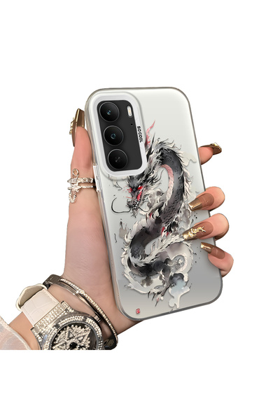 ucuc حافظة حماية للعدسات من السيليكون الصلب أكريليك متوافقة مع هاتف Realme C7...