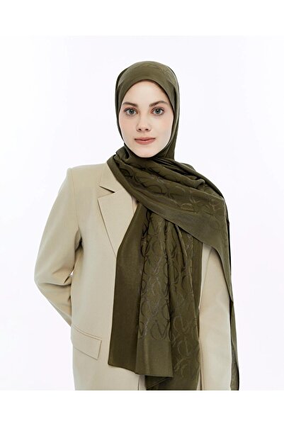 Valentino Orlandi Σάλι Alia - Με Σχέδιο Λογότυπου - Χακί