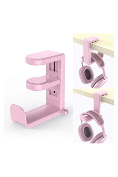 Arabest حامل سماعات رأس دوار، حامل سماعات رأس لألعاب الكمبيوتر، حامل سماعات ر...