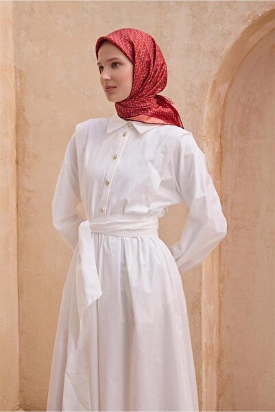 Belli Eșarfă de mătase cu model floral 4128D TWILL